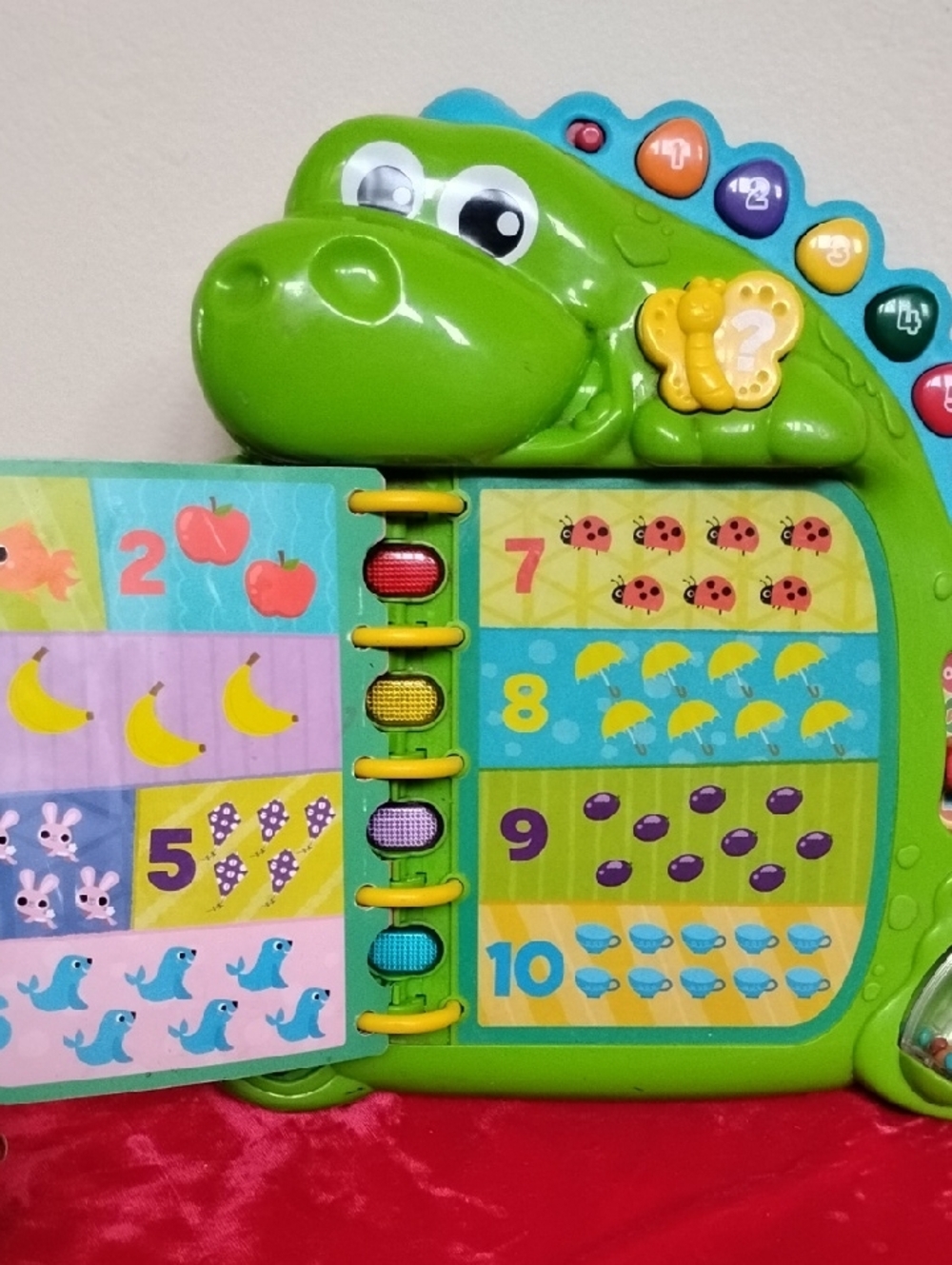 LeapFrog Dino Alphabet & Numbers Learning Toy - Green - Picture 6 of 8